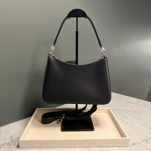 Louis Vuitton Marelle Handbag in Black Epi Leather - Picture 2 of 8